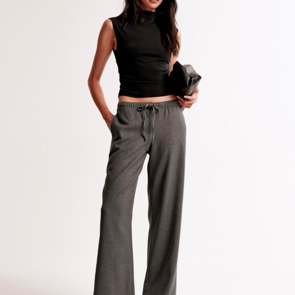 Abercrombie-fitch Women's Grey Trousers
